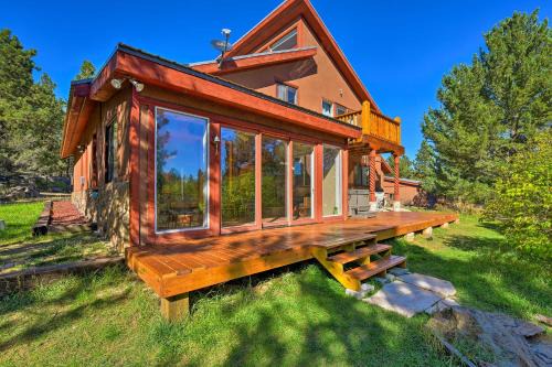 Angel Fire House | Angel Fire Mountain Cabin with Hot Tub and Sauna!