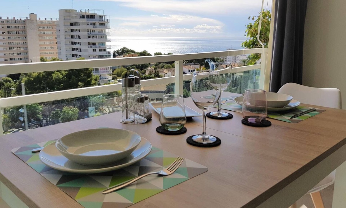 Calamayor Apartment | Cala Major Sea‑View Work‑Retreat: WiFi & Parking