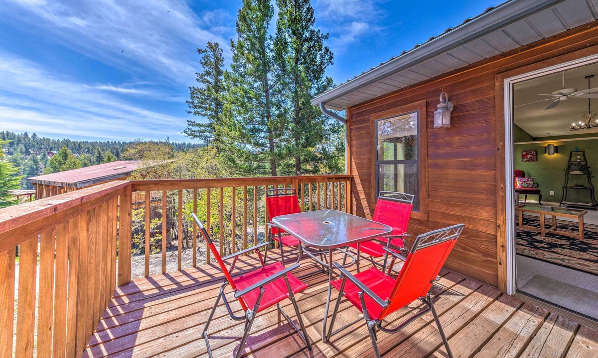 Cloudcroft House | Cloudcroft Escape w/Forest Views!