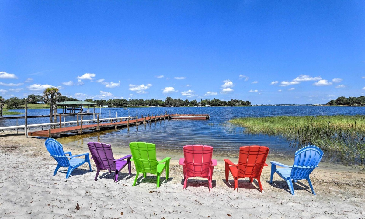 Crooked Lake House | Lakefront Babson Park Escape: Pet Friendly!