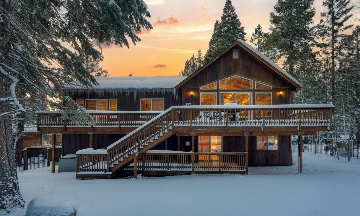 Country Club Estates House | Open Interiors, Deck & Fireplace in Spacious Tahoe Cabin | Cherry Hills