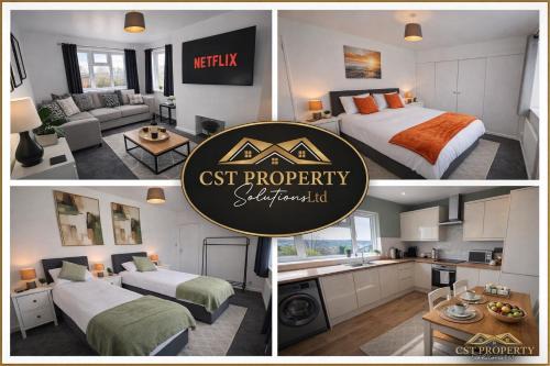 Yeovil Apartment | Spacious flat Contractors, Families, FREE Parking