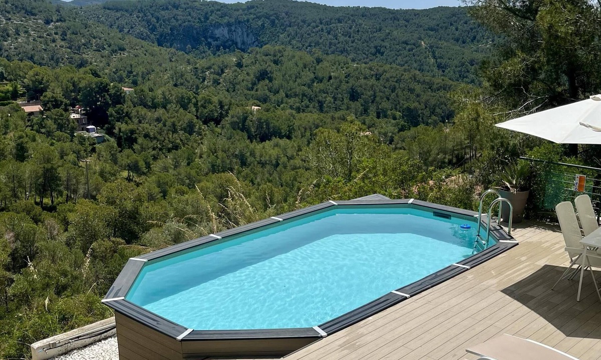 Sant Pere de Ribes Villa | Terravú · Sitges hills pool villa