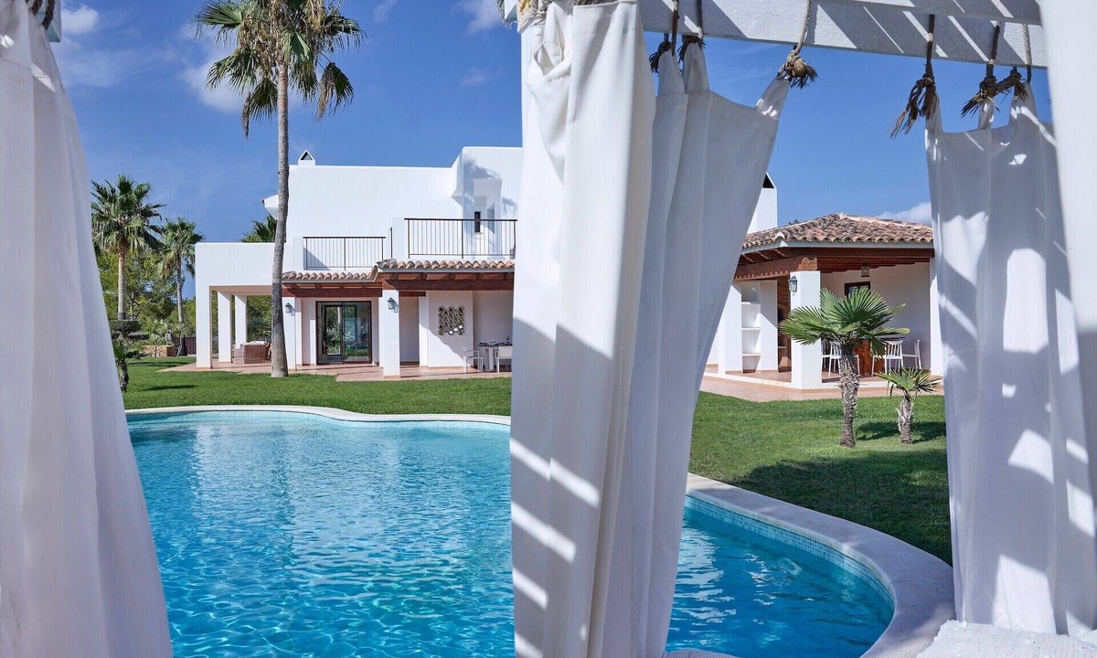 Sant Antoni de Portmany Villa | Villa 'Cas Hespero' with Sea View, Wi-Fi and Air Conditioning