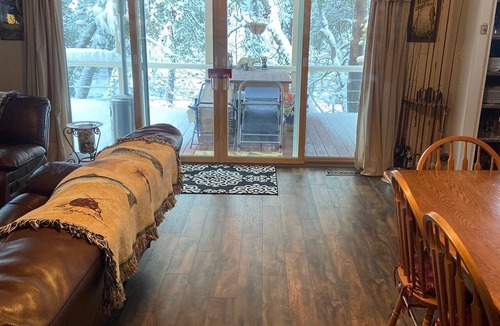 Sierra City House | 2-bedrooms; master bedroom + guest bedroom. includes queen bed and one bunk bed.