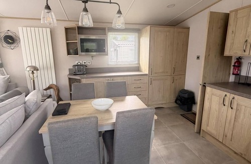 Saxmundham House | 6 berth caravan with front decking at Carlton Meres in Suffolk ref 60010K