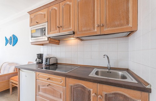 Cala Ferrera Apartment | Apartment Playa Marina with Sea View, Balcony, Shared Pool & Wi-Fi
