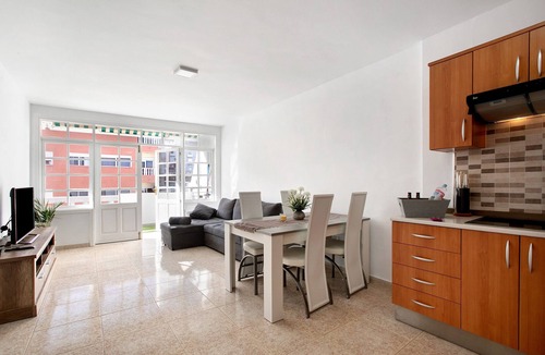 Las Caletillas Apartment | Atlantic Blue Dream Caletillas Beach, Pool, 4 Guests, Beachfront