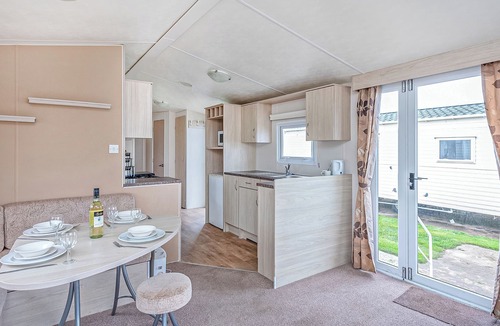 Prestatyn House | Caravan with one double and two twin.