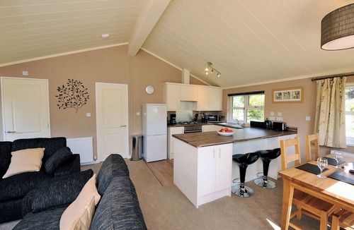 Molleston Ski Chalet | Great location and well-equipped lodge set in mature and beautiful gardens.