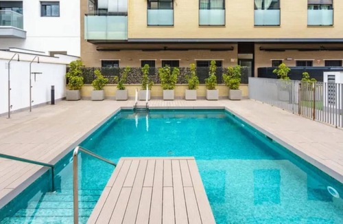 Cadiz Apartment | H2M Pacificio Seaview & Terrace & Common Pool