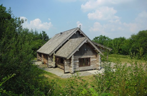 Otterford Cabin | Hand Crafted large Log Cabin . Rural Location , lovely views and walks , quiet .