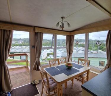 Penparcau Resort | Haven on the Hill 2 Bed Caravan with Town Views of Aberystwyth