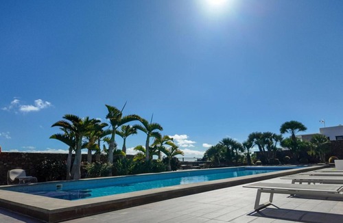 Playa Blanca Villa | HC Luxury Celavella. Private Luxury Villa with Large Heated Pool and Sea Views