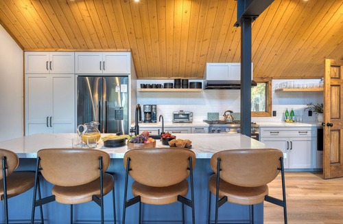 Carnelian Bay Cabin | Lake View, Firepit, Game Room | Remodeled | Nightingale Overlook by AvantStay