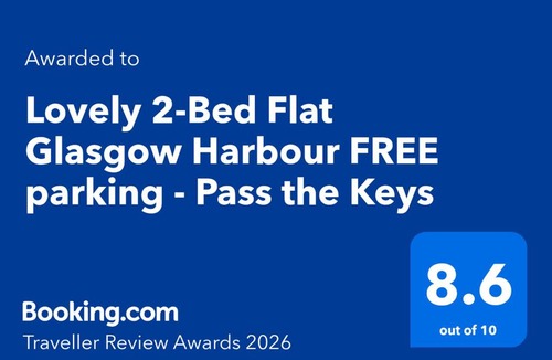 Partick Apartment | Lovely 2-Bed Flat Glasgow Harbour FREE parking - Pass the Keys