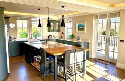 Kirkmichael House | Luxury Coastal Retreat .New England meets Scotland.
