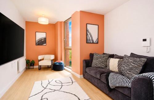 Old Trafford Apartment | Luxury VIEWS 10th Floor 2 Bed Apartment