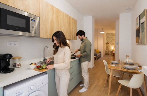 Aiora Apartment | Maritim Studios III | 4 Guests | AC-WIFI | Near Beach