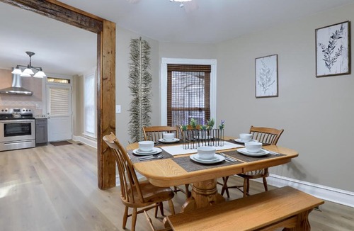 Lancaster Apartment | Newly Updated Charming Backyard & Grill