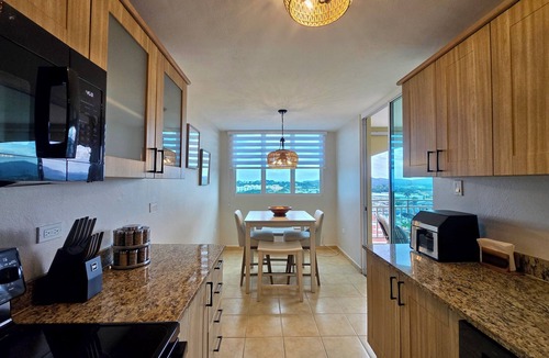 Fajardo Condo | Oceanfront 2-Level Penthouse, Private Rooftop, Marina & El Yunque Views, Gated