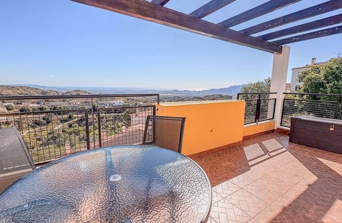 Bedar Apartment | Panoramic Sea Views & Large Terrace near Mojácar