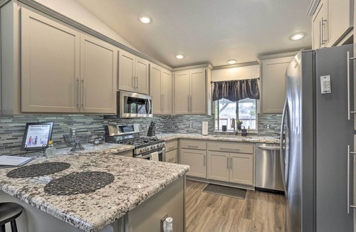 Redding House | Redding Home w/Patio Near Fishing!
