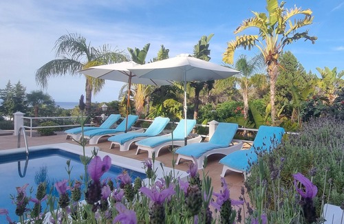 Santa Eulalia del Rio Villa | Santa Eulalia Del Rio: chalet - IbizaHouse with character with pool and bbq place and magic seaview