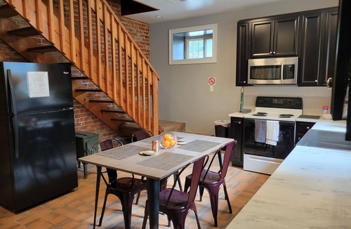 Corryville Apartment | Spacious Industrial split level with private balcony