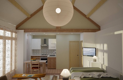 Barmouth Apartment | Studio apartment set in idyllic farm beside the Golden River Mawddach