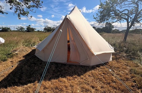 West Pennard RV Rental | The Spartan- Bell tent set in the stunning Somerset countryside (unfurnished)