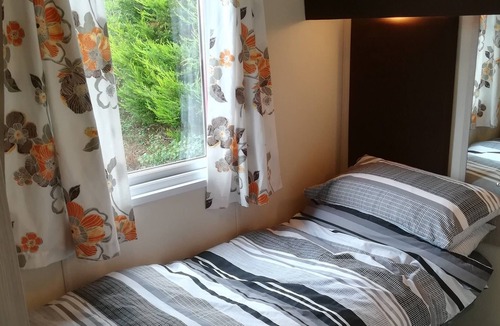 Southsea House | This caravan has a covered and fenced veranda
