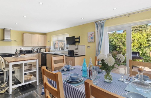 Haverfordwest Cottage | This spacious family home with glorious wood burner has all year round charm.