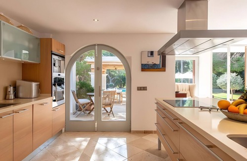 Sant Josep de sa Talaia Villa | Villa 'Beautiful Sea View in Jondal' with Sea View, Wi-Fi and Air Conditioning