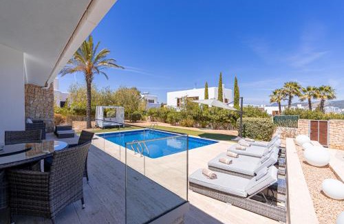 Cala de Bou Villa | Villa Bohemia Ibiza San Antonio Bay Private Pool & Sea Views