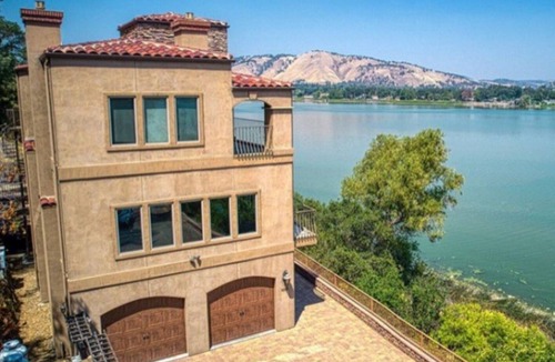 Lower Lake Villa | Villa Contenta on Clearlake. A True Italian Villa on Lower Lake with Dock!