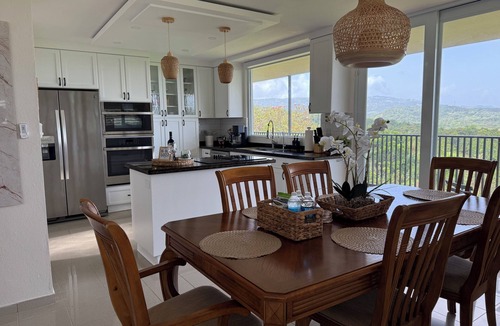 Guzman Abajo House | Villa Coquí Rainforest Retreat Near El Yunque Game Room, & Mountain View.