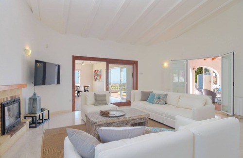 Cumbre del Sol Villa | Villa LA PERLA Moraira : excellent seaview, swimming pool & 100% privacy