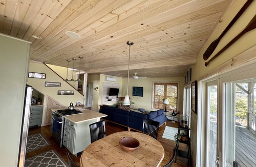 Lakeside House | Waterfront Retreat on Bantam Lake with Private Beach - Winter Ski Getaway