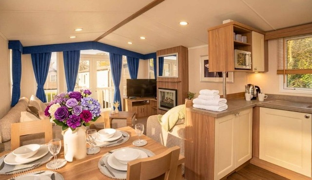 3BR Premium Caravan | Near Edinburgh |Parking|WiFi