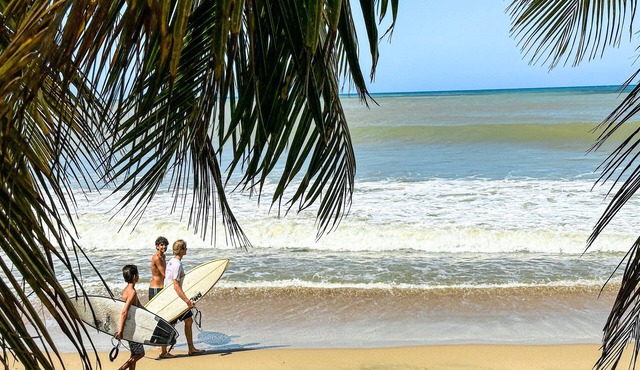 Aguada Oceanfront Condo | Sunsets & Surfing |
