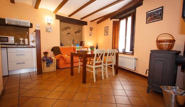 Apartment A is located on the ground floor