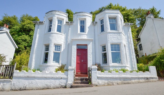 Beautiful views from every window, private garden and parking for two cars