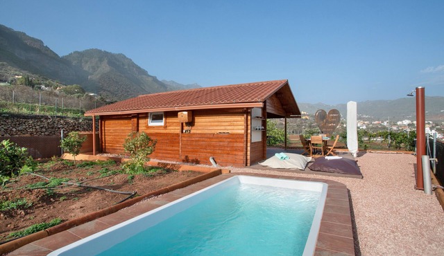 'Cabaña Juanito Del Roque' with Sea View, Private Terrace and Wi-Fi