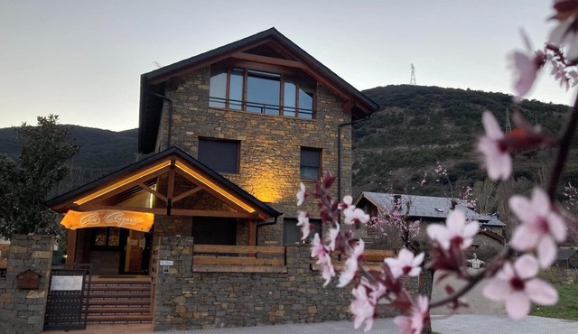 Can Congost is a typical Catalan Pyrenean house of 240m with 5 bedrooms and 5 bathrooms.