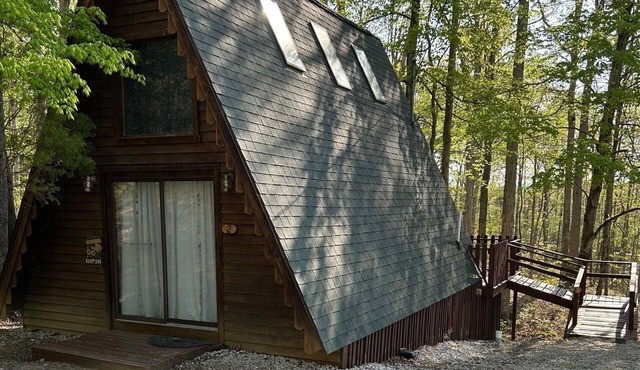Cedar A Frame Cabin 2 located on Patoka Lake in Southern Indiana