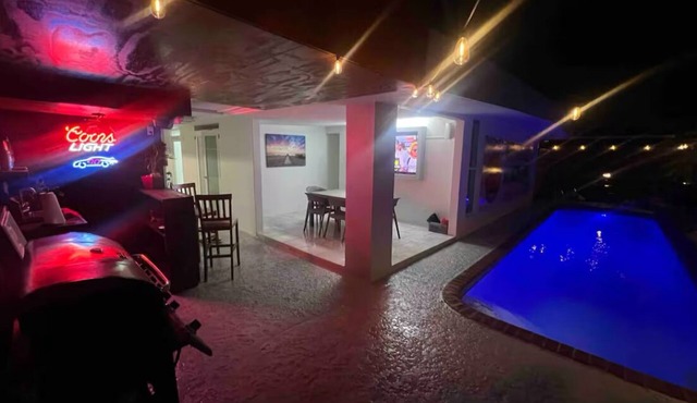 Charming 2-bedroom house 2.5 bathroom in awesome Manatí with AC, private pool