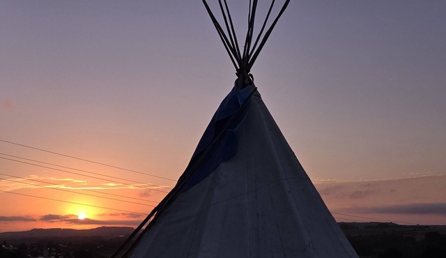 Classic Tipi with county view
