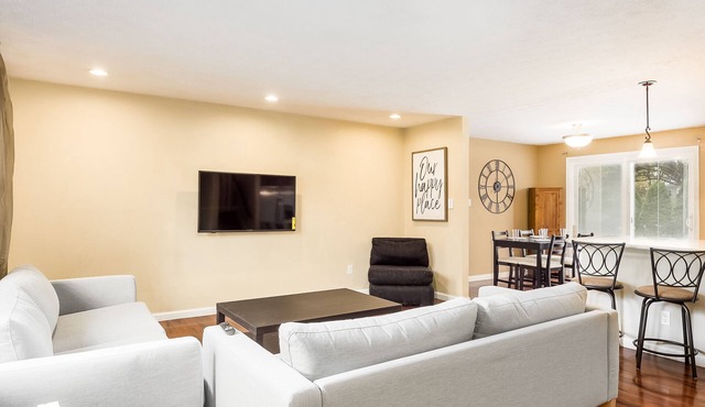 COMPLETELY UPDATED 4 bedroom, 2 full bath home with deck and big yard