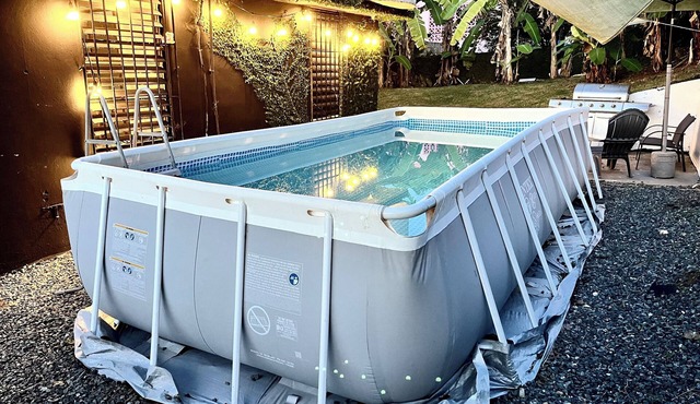 Delightful 3-bedroom Apartment with Pool, Grill and AC in Bayamón on Dead End St